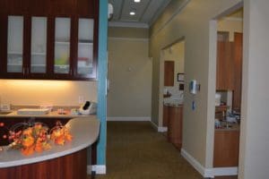 Drake & Seymour Dentistry office hallway