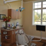 Dental patient exam room at Drake & Seymour Dentistry